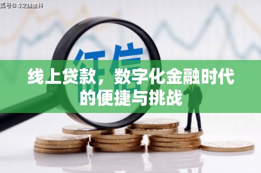 卑南线上贷款，数字化金融时代的便捷与挑战
