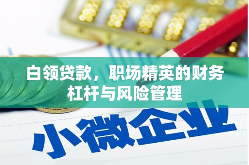 黄骅白领贷款，职场精英的财务杠杆与风险管理