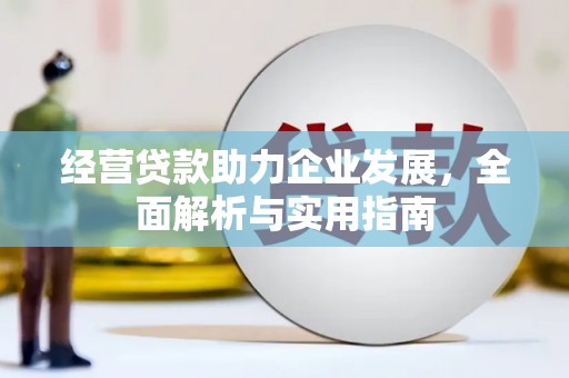 广水经营贷款助力企业发展，全面解析与实用指南