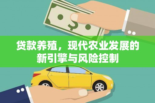 当涂贷款养殖，现代农业发展的新引擎与风险控制