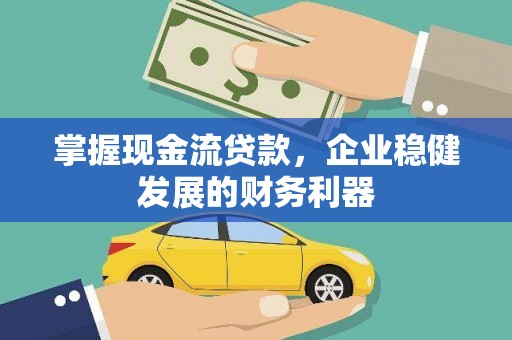 青神掌握现金流贷款，企业稳健发展的财务利器