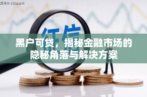 留坝黑户可贷，揭秘金融市场的隐秘角落与解决方案