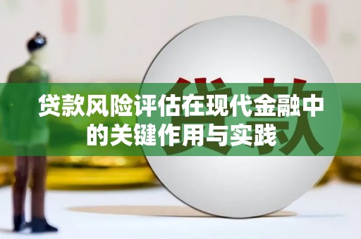 合山贷款风险评估在现代金融中的关键作用与实践