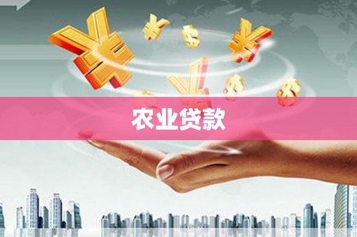 烟台农业贷款