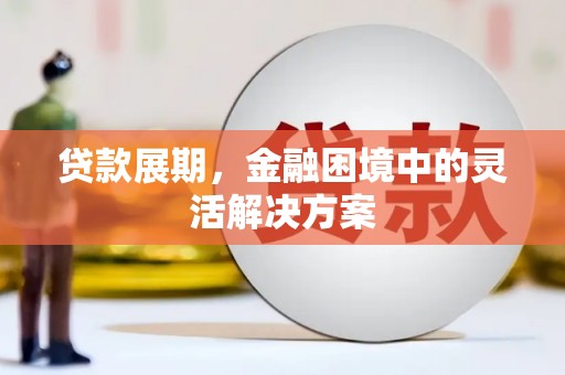 洪湖贷款展期，金融困境中的灵活解决方案