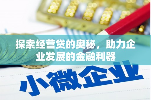 清涧探索经营贷的奥秘，助力企业发展的金融利器