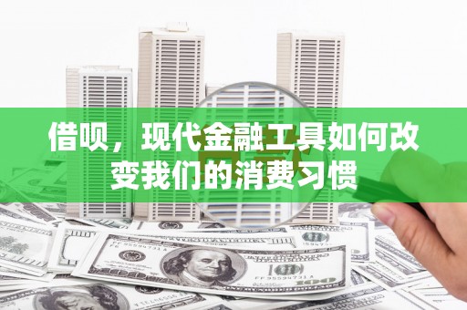 吐鲁番借呗，现代金融工具如何改变我们的消费习惯